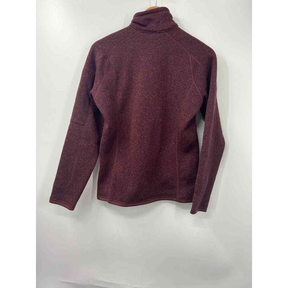 Patagonia Better Sweater Fleece Jacket size Maroon Medium 1/4 Zip - Picture 7 of 7